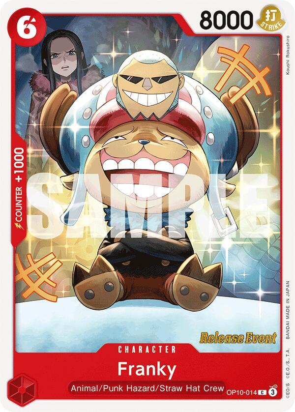 Franky (014) (OP10-014) [Royal Blood Release Event Cards]