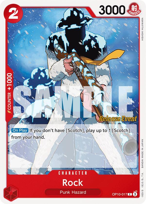 Rock (OP10-017) [Royal Blood Release Event Cards]