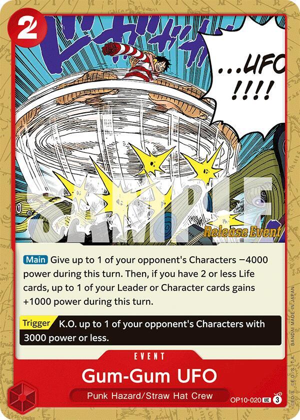 Gum-Gum UFO (OP10-020) [Royal Blood Release Event Cards]