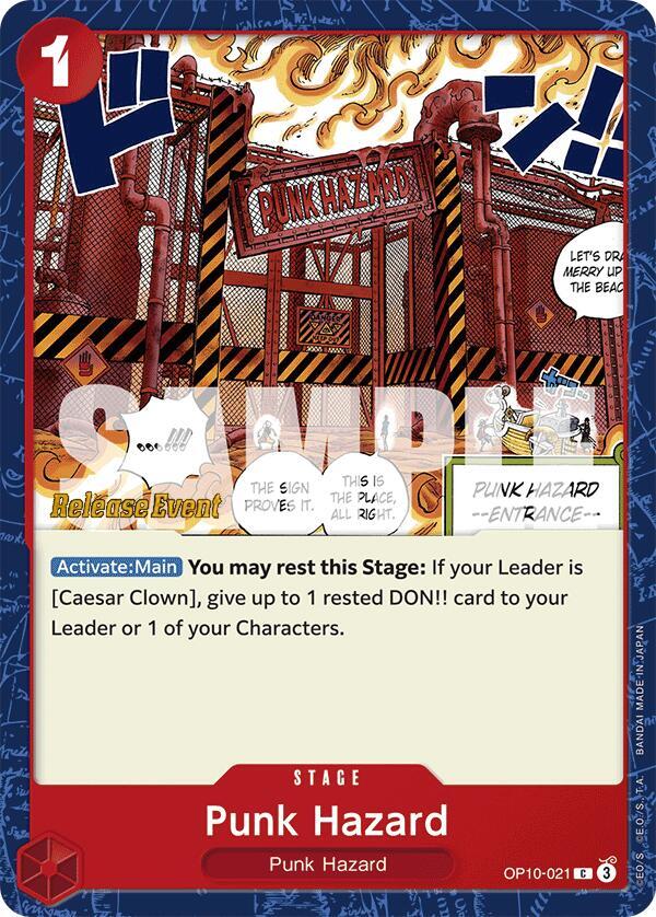 Punk Hazard (OP10-021) [Royal Blood Release Event Cards]