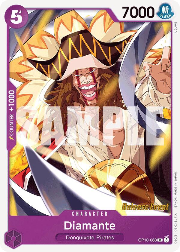 Diamante (OP10-068) [Royal Blood Release Event Cards]