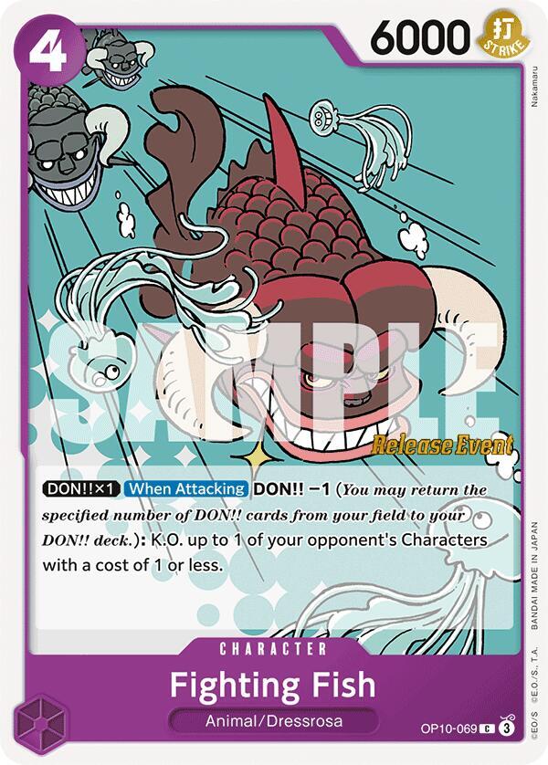 Fighting Fish (OP10-069) [Royal Blood Release Event Cards]