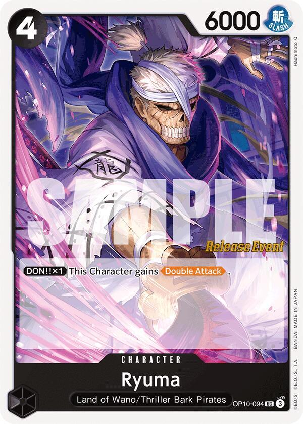 Ryuma (OP10-094) [Royal Blood Release Event Cards]