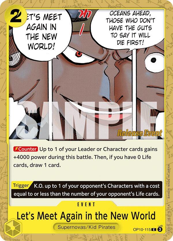 Let's Meet Again in the New World (OP10-115) [Royal Blood Release Event Cards]