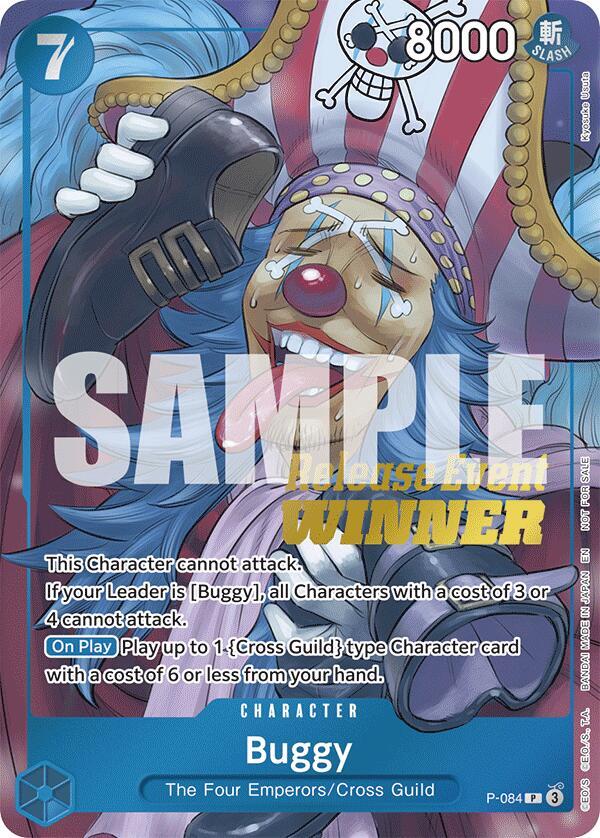 Buggy (OP10 Release Event Winner) (P-084) [One Piece Promotion Cards]