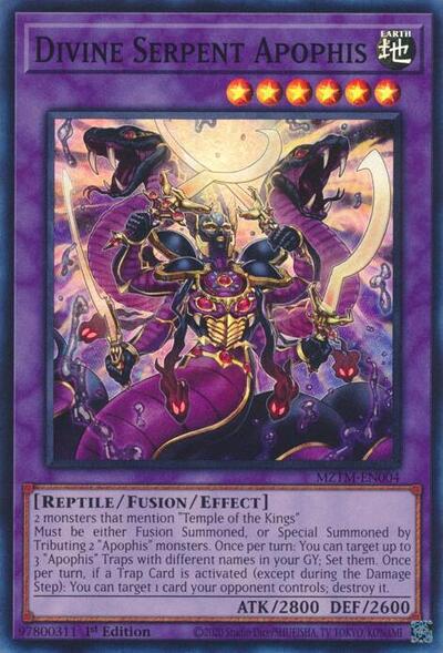 Divine Serpent Apophis (MZTM-EN004) [Maze of the Master]