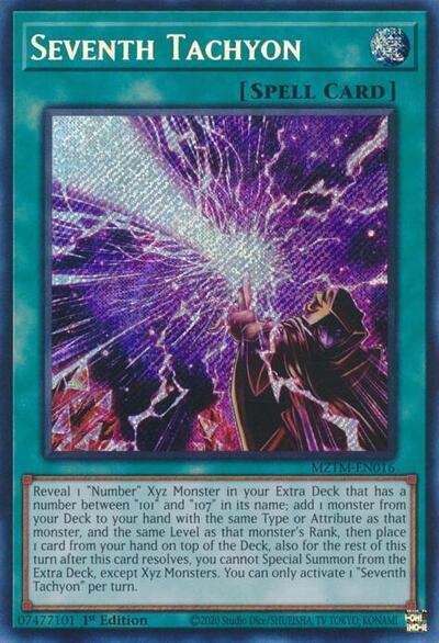 Seventh Tachyon (MZTM-EN016) [Maze of the Master]