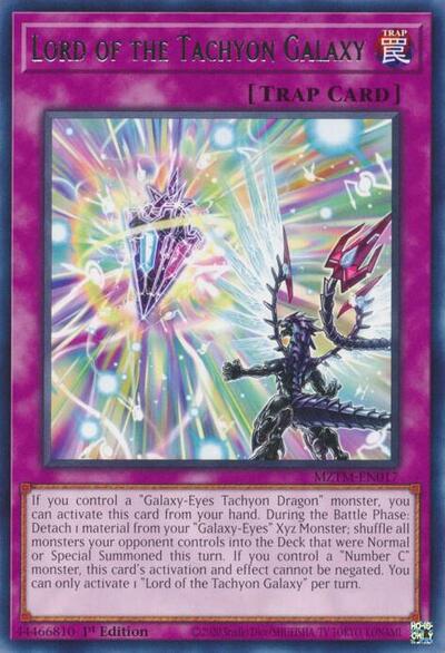 Lord of the Tachyon Galaxy (MZTM-EN017) [Maze of the Master]