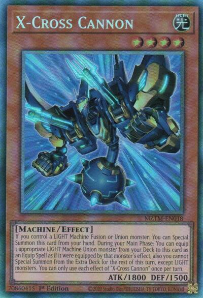 X-Cross Cannon (CR) (MZTM-EN018) [Maze of the Master]