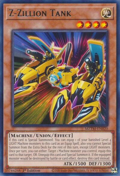 Z-Zillion Tank (MZTM-EN020) [Maze of the Master]