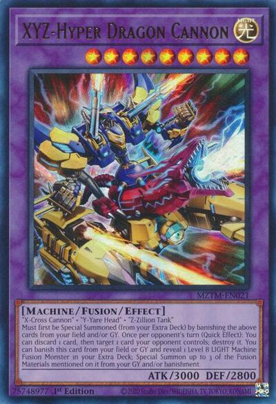 XYZ-Hyper Dragon Cannon (MZTM-EN021) [Maze of the Master]
