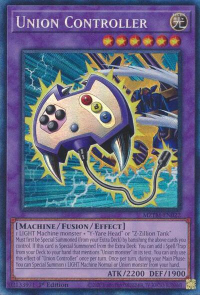 Union Controller (CR) (MZTM-EN022) [Maze of the Master]