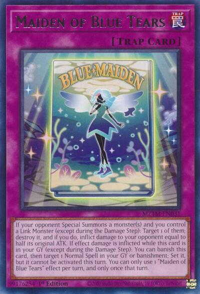 Maiden of Blue Tears (MZTM-EN031) [Maze of the Master]