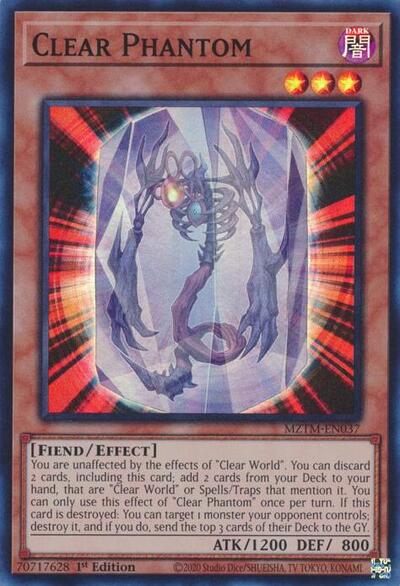 Clear Phantom (MZTM-EN037) [Maze of the Master]