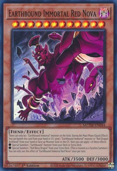 Earthbound Immortal Red Nova (MZTM-EN044) [Maze of the Master]