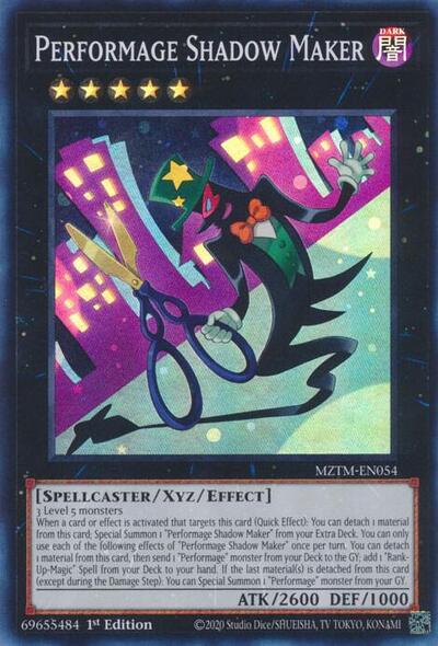 Performage Shadow Maker (MZTM-EN054) [Maze of the Master]