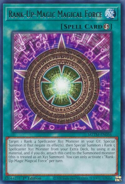 Rank-Up-Magic Magical Force (MZTM-EN056) [Maze of the Master]