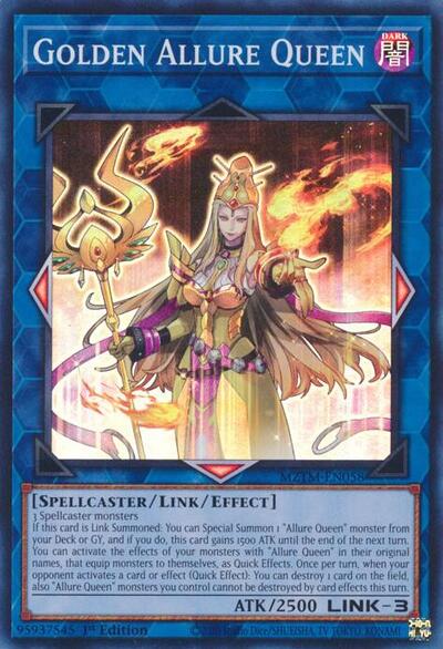 Golden Allure Queen (MZTM-EN058) [Maze of the Master]
