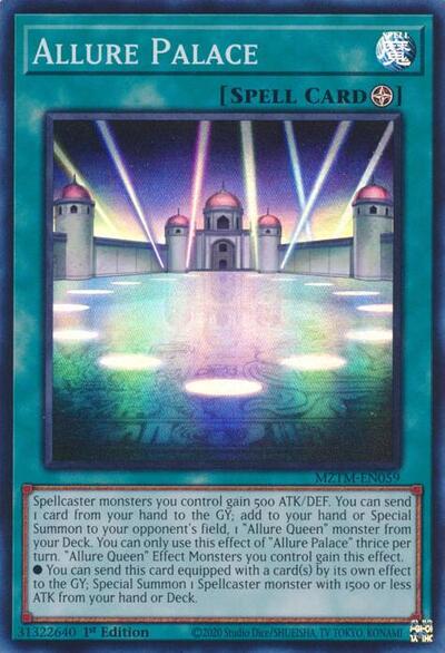 Allure Palace (MZTM-EN059) [Maze of the Master]