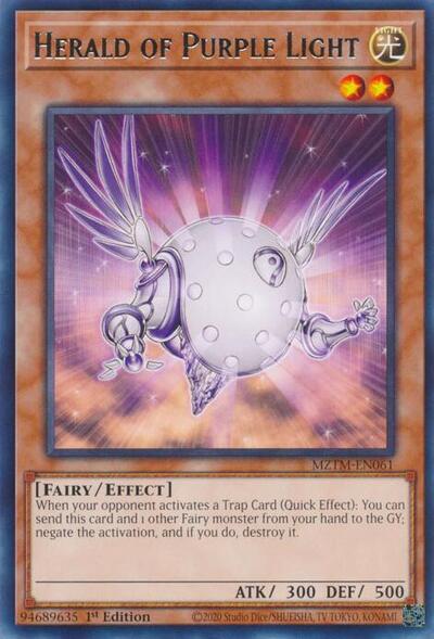 Herald of Purple Light (MZTM-EN061) [Maze of the Master]