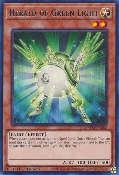 Herald of Green Light (MZTM-EN062) [Maze of the Master]