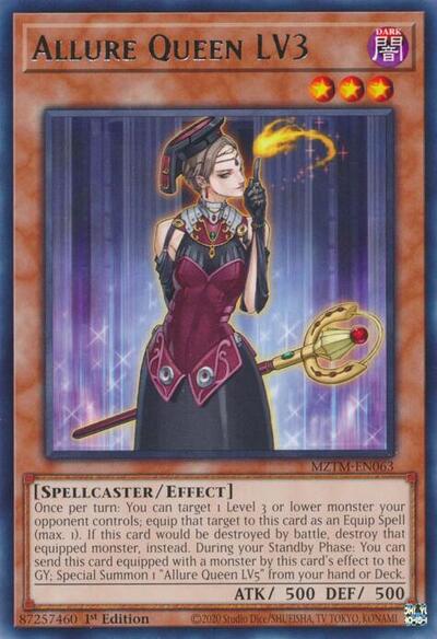 Allure Queen LV3 (MZTM-EN063) [Maze of the Master]