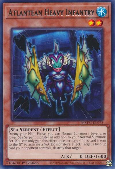 Atlantean Heavy Infantry (MZTM-EN073) [Maze of the Master]
