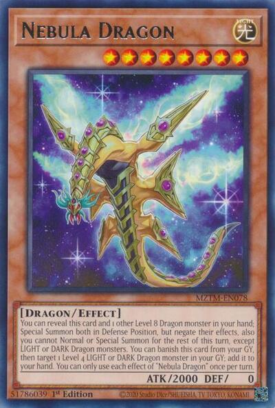 Nebula Dragon (MZTM-EN078) [Maze of the Master]