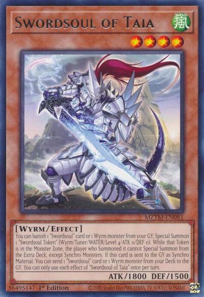 Swordsoul of Taia (MZTM-EN081) [Maze of the Master]