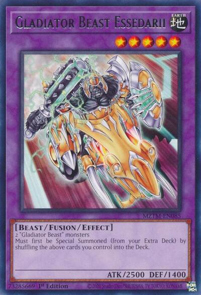 Gladiator Beast Essedarii (MZTM-EN085) [Maze of the Master]
