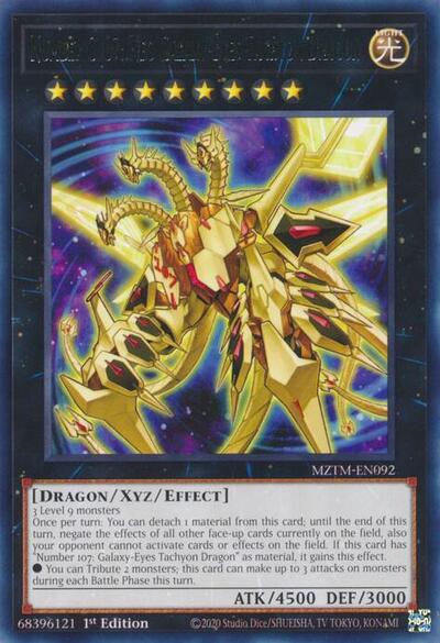 Number C107: Neo Galaxy-Eyes Tachyon Dragon (MZTM-EN092) [Maze of the Master]