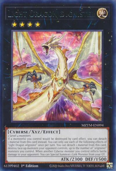 Light Dragon @Ignister (MZTM-EN094) [Maze of the Master]
