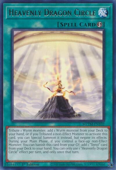 Heavenly Dragon Circle (MZTM-EN102) [Maze of the Master]