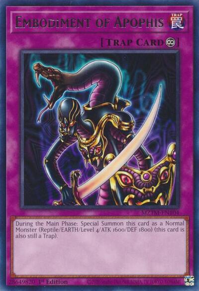 Embodiment of Apophis (MZTM-EN104) [Maze of the Master]