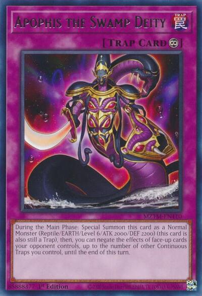 Apophis the Swamp Deity (MZTM-EN110) [Maze of the Master]