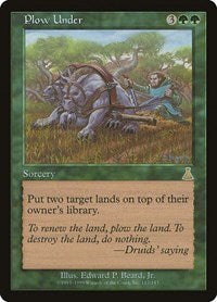 Plow Under (117) [Urza's Destiny]