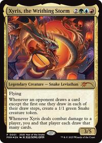 Xyris, the Writhing Storm (Year of the Snake 2025) (1) [Standard Showdown Promos]