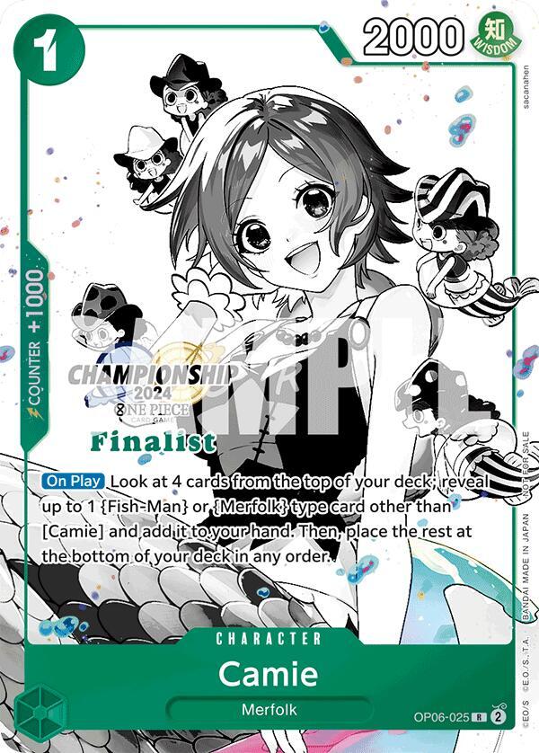 Camie (Championship 2024 Finalist Card Set Vol. 2) (OP06-025) [One Piece Promotion Cards]