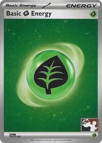 Basic Grass Energy - 001 (Cosmos Holo) (001) [Prize Pack Series Cards]