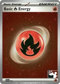 Basic Fire Energy - 002 (Cosmos Holo) (002) [Prize Pack Series Cards]