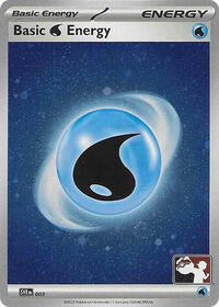 Basic Water Energy - 003 (Cosmos Holo) (003) [Prize Pack Series Cards]