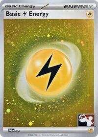 Basic Lightning Energy - 004 (Cosmos Holo) (004) [Prize Pack Series Cards]