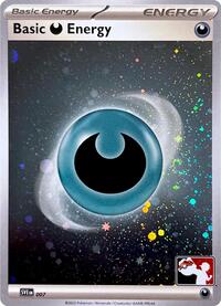Basic Darkness Energy - 007 (Cosmos Holo) (007) [Prize Pack Series Cards]