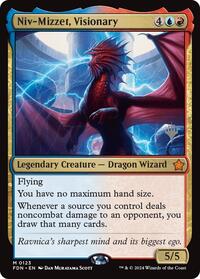 Niv-Mizzet, Visionary (123) [Promo Pack: Duskmourn: House of Horror]