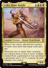 Celes, Rune Knight (Surge Foil) (220) [Commander: FINAL FANTASY]