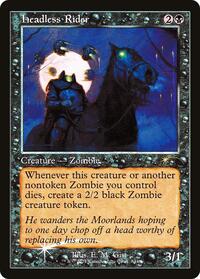 Headless Rider (Retro Frame) (844) [Secret Lair Drop Series]