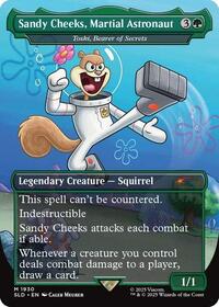 Sandy Cheeks, Martial Astronaut - Toski, Bearer of Secrets (1930) [Secret Lair Drop Series]