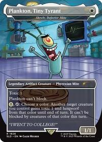 Plankton, Tiny Tyrant - Skrelv, Defector Mite (1926) [Secret Lair Drop Series]