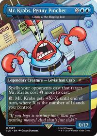 Mr. Krabs, Penny Pincher - Charix, the Raging Isle (1927) [Secret Lair Drop Series]