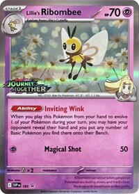Lillie's Ribombee - 183 (Prerelease) (183) [SV: Scarlet & Violet Promo Cards]